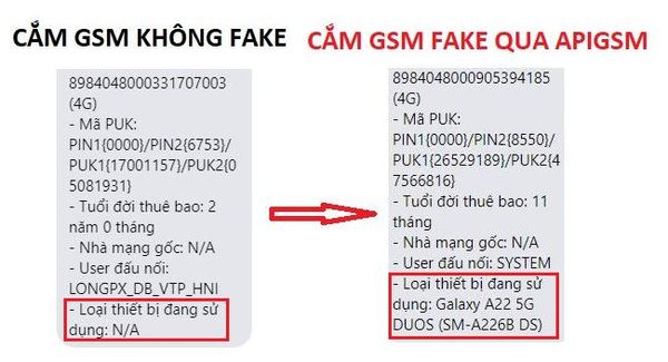 PHẦN MỀM: ĐỔI GSM THÀNH SLL IMEI ĐIỆN THOẠI THỰC TẾ 2G/3G/4G